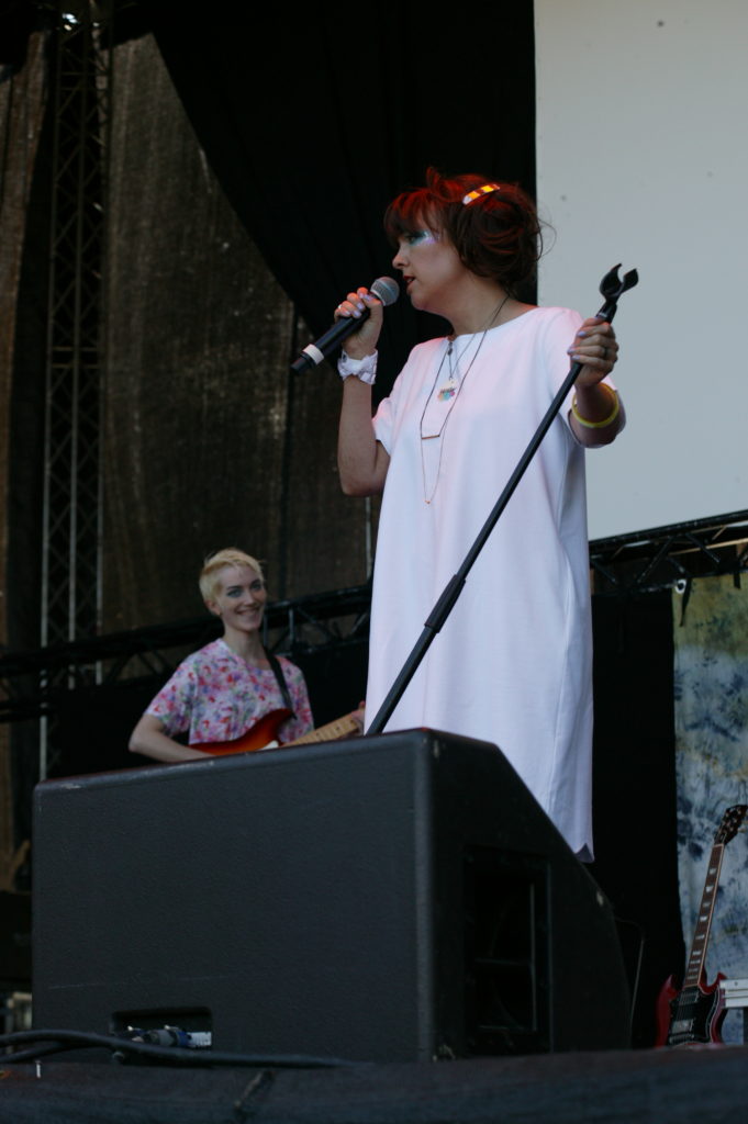 Marit Bergman på Popagandafestivalen 2016. Foto: Ernst Adamsson Borg.